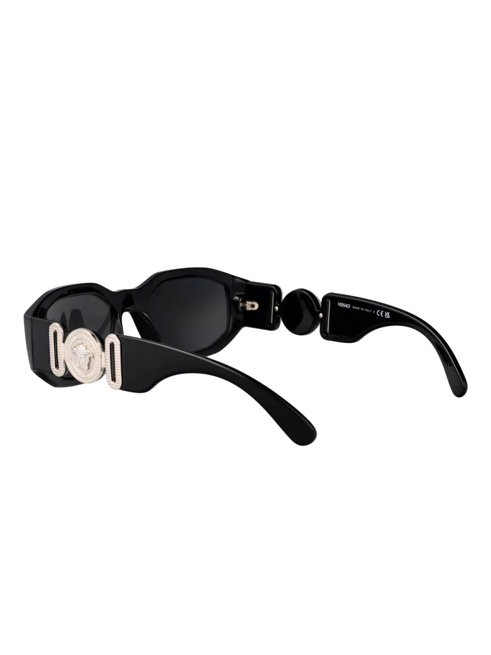 Versace Eyewear Zonnebril met geometrisch montuur en Medusa Zwart