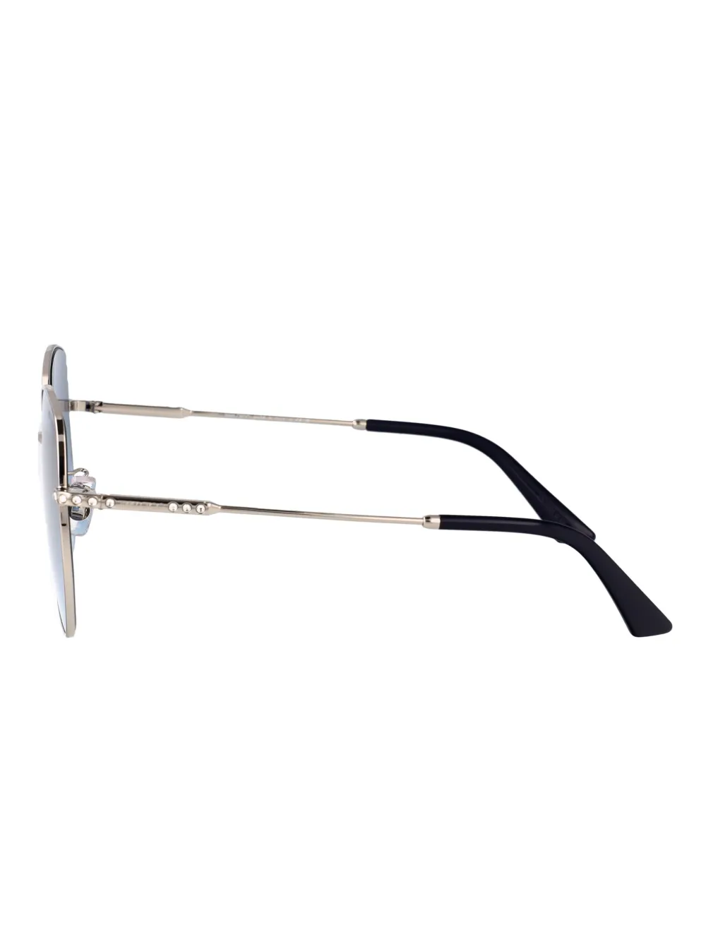 Jimmy Choo Eyewear Zonnebril met vierkant montuur Zilver