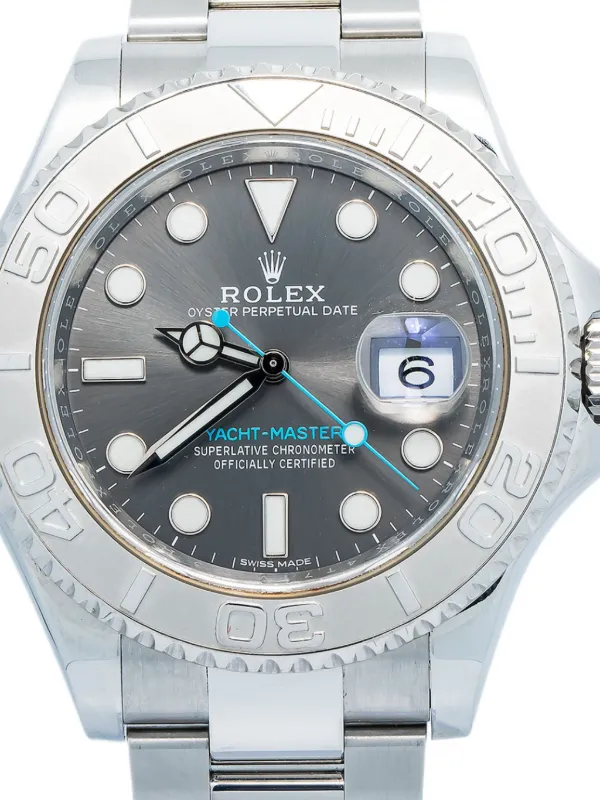 Rolex ヨットマスター 40mm | グレー | FARFETCH JP