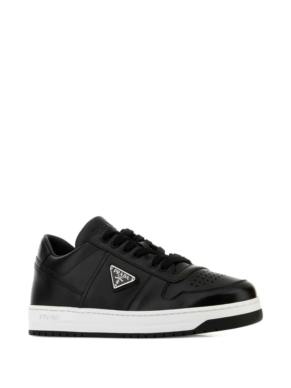 Prada Downtown sneakers met logo Zwart