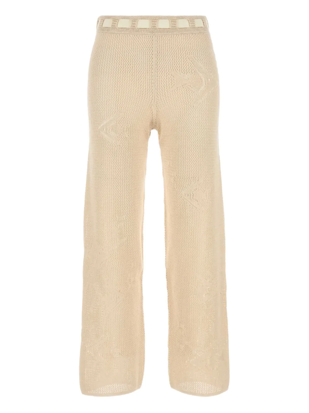 Bode Crochet-detail Trousers