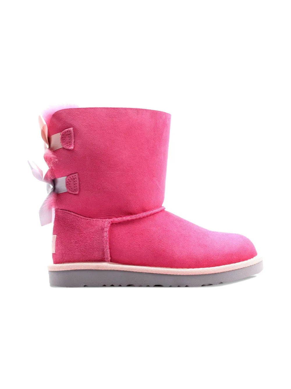 UGG Kids Bailey Bow II "Pink Azalea Icelandic Blue" boots Roze