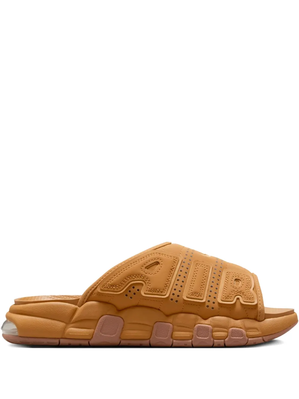 Nike Air More slides Brown
