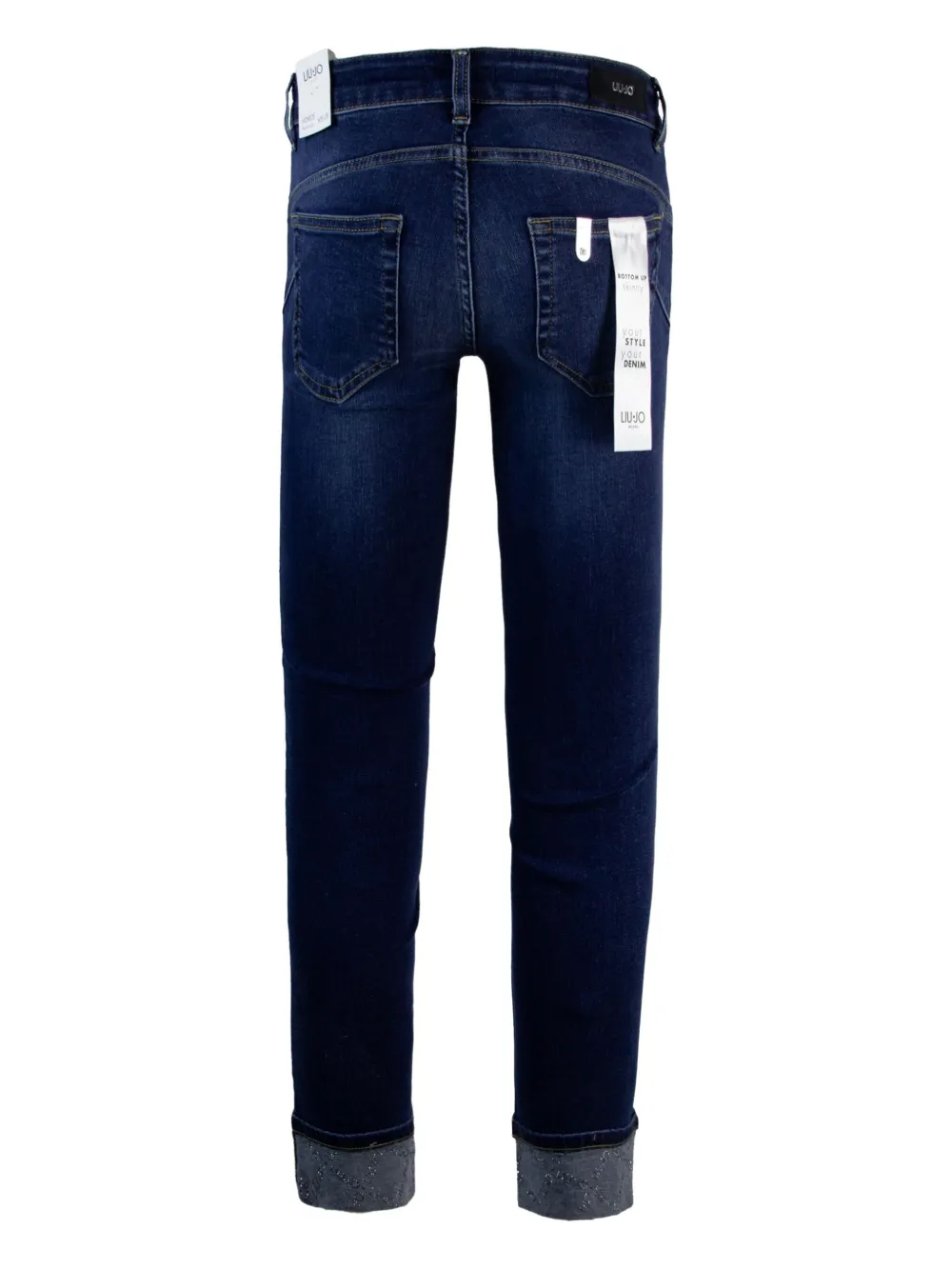 LIU JO embellished jeans Blauw