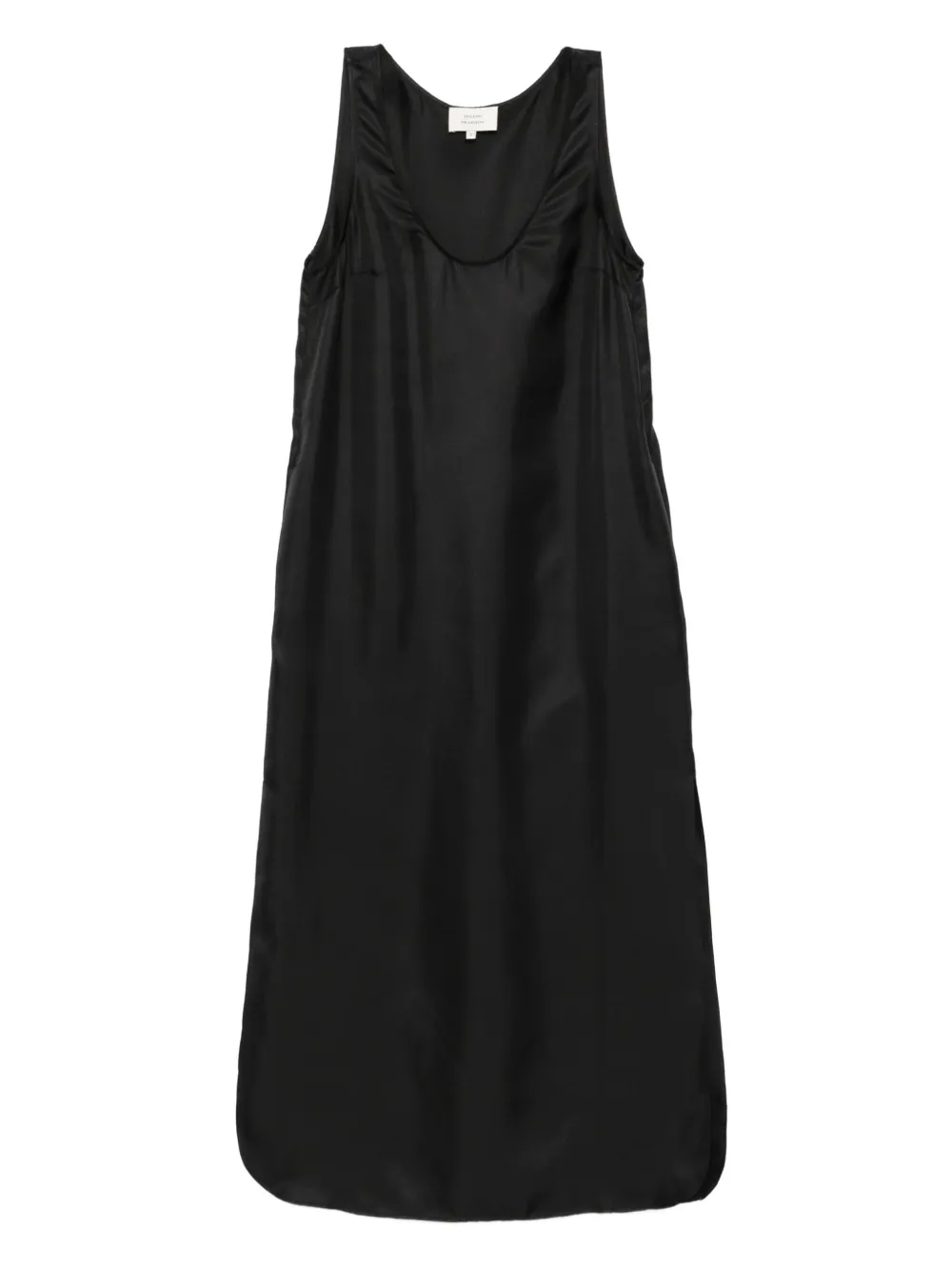 LouLou de Saison Mouwloze midi-jurk Zwart