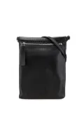 Saint Laurent Pre-Owned 2021 Antiqued Lambskin Sid Flat crossbody bag - Black