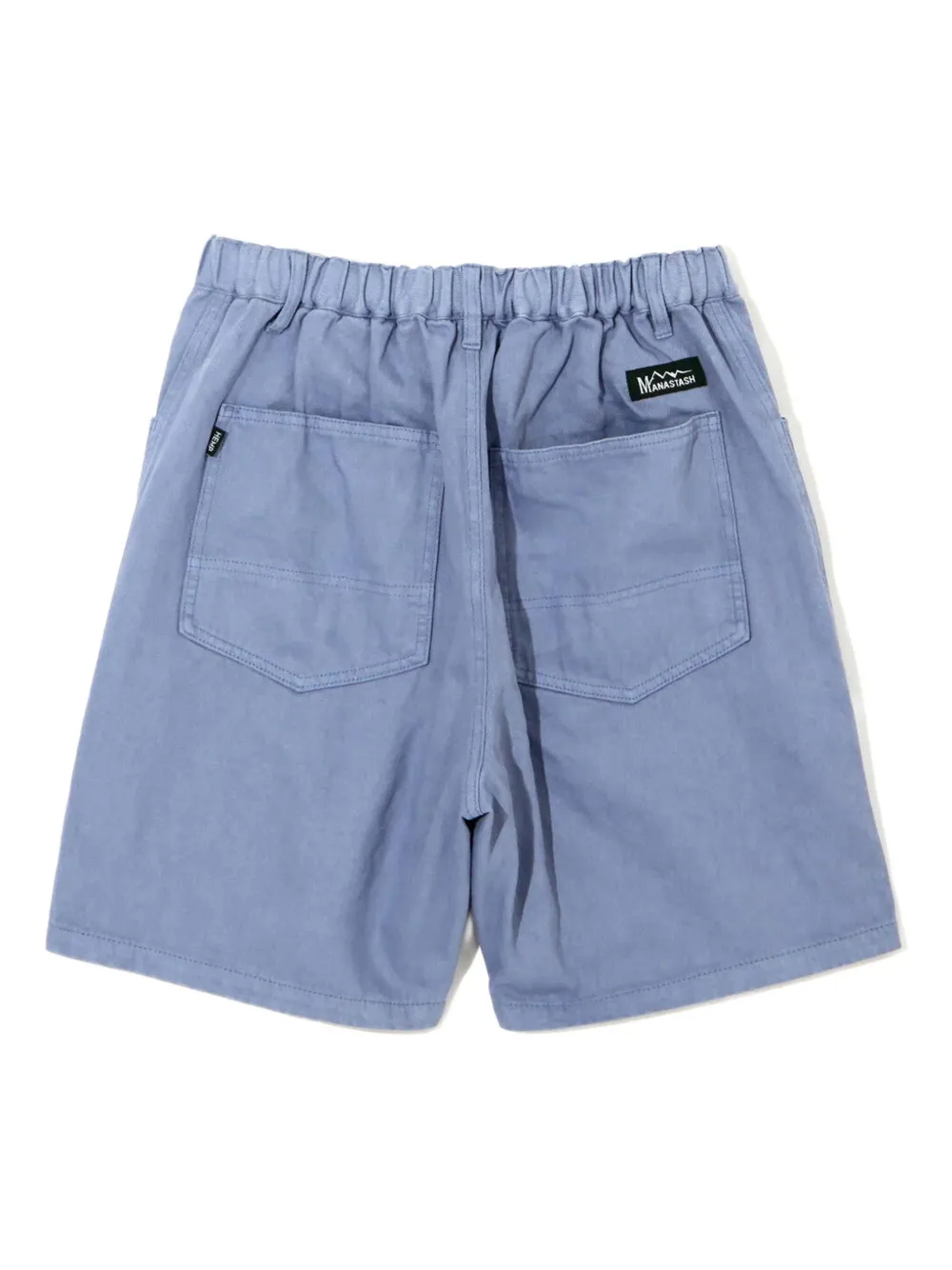 MANASTASH Chilliwack shorts met elastische tailleband en zak Blauw