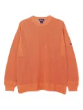 MANASTASH mesh-knit sweater - Orange