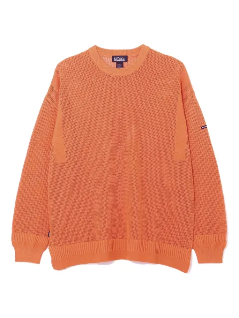 MANASTASH mesh-knit sweater