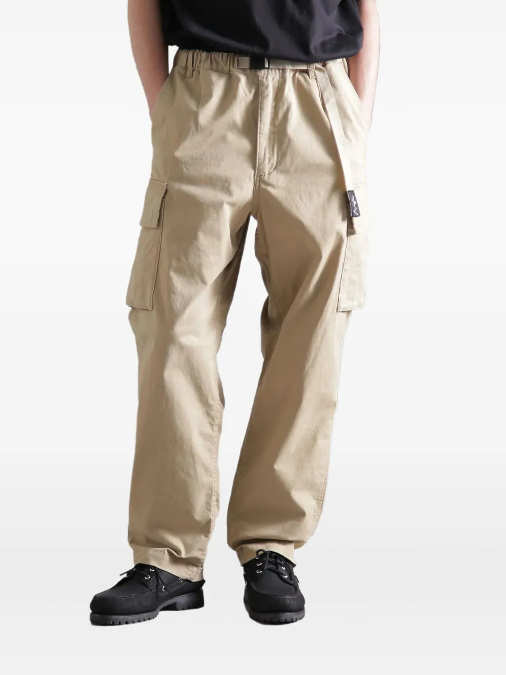 MANASTASH cargo pocket elastic-waist trousers | Regular-Fit & Straight Leg Pants | Image 2