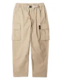 MANASTASH cargo pocket elastic-waist trousers - Brown