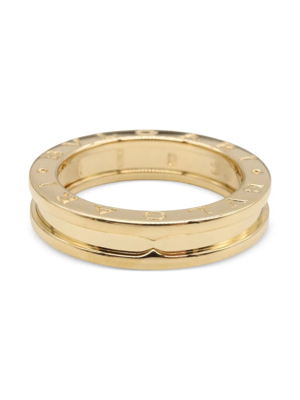 Bvlgari Pre-Owned 2010s 18kt yellow gold B.zero 1 ring | Gold | Image 1