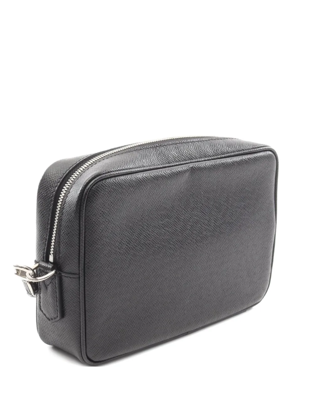Louis Vuitton Pre-Owned 2019 ポシェット カサイ レザートラベルポーチ - ブラック Louis Vuitton Pre-Owned 2019 ポシェット カサイ レザートラベルポーチ - ブラック