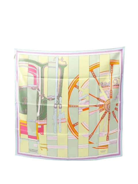 Hermès Pre-Owned 20s Le Berline Bayadere scarf 