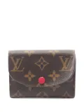 Louis Vuitton Pre-Owned 2018 Porte-Monnaie Rosary coin purse - Brown