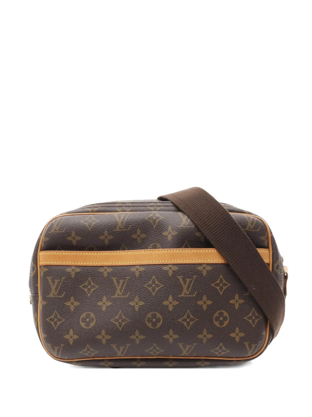 Louis Vuitton Pre-Owned 2003 リポーター PM ショルダーバッグ - ブラウン Louis Vuitton Pre-Owned 2003 リポーター PM ショルダーバッグ - ブラウン