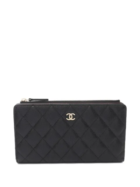CHANEL Pre-Owned 2021 Timeless Classic matelassé wallet