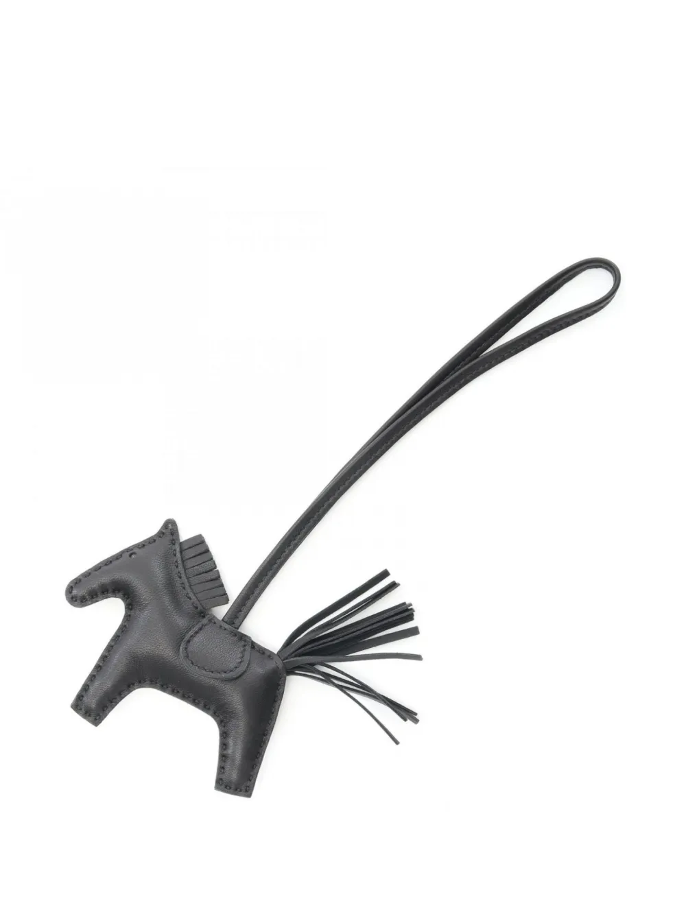Hermès Pre-Owned 2020 Rodeo PM bag charm - ブラック Hermès Pre-Owned 2020 Rodeo PM bag charm - ブラック