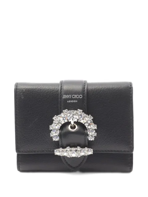 Jimmy Choo Pre-Owned 2010's 체리 3단 지갑