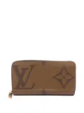 Louis Vuitton Pre-Owned 2020 monogram reverse round zipper wallet - Brown