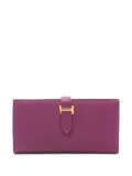 Hermès Pre-Owned 2014 leather wallet - Purple