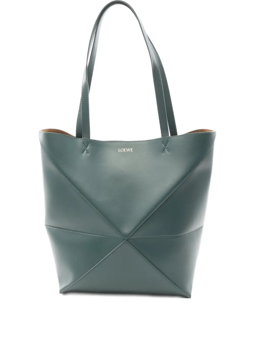 Loewe Pre-Owned 2020s medium Puzzle Tote bag | Green | Image 1