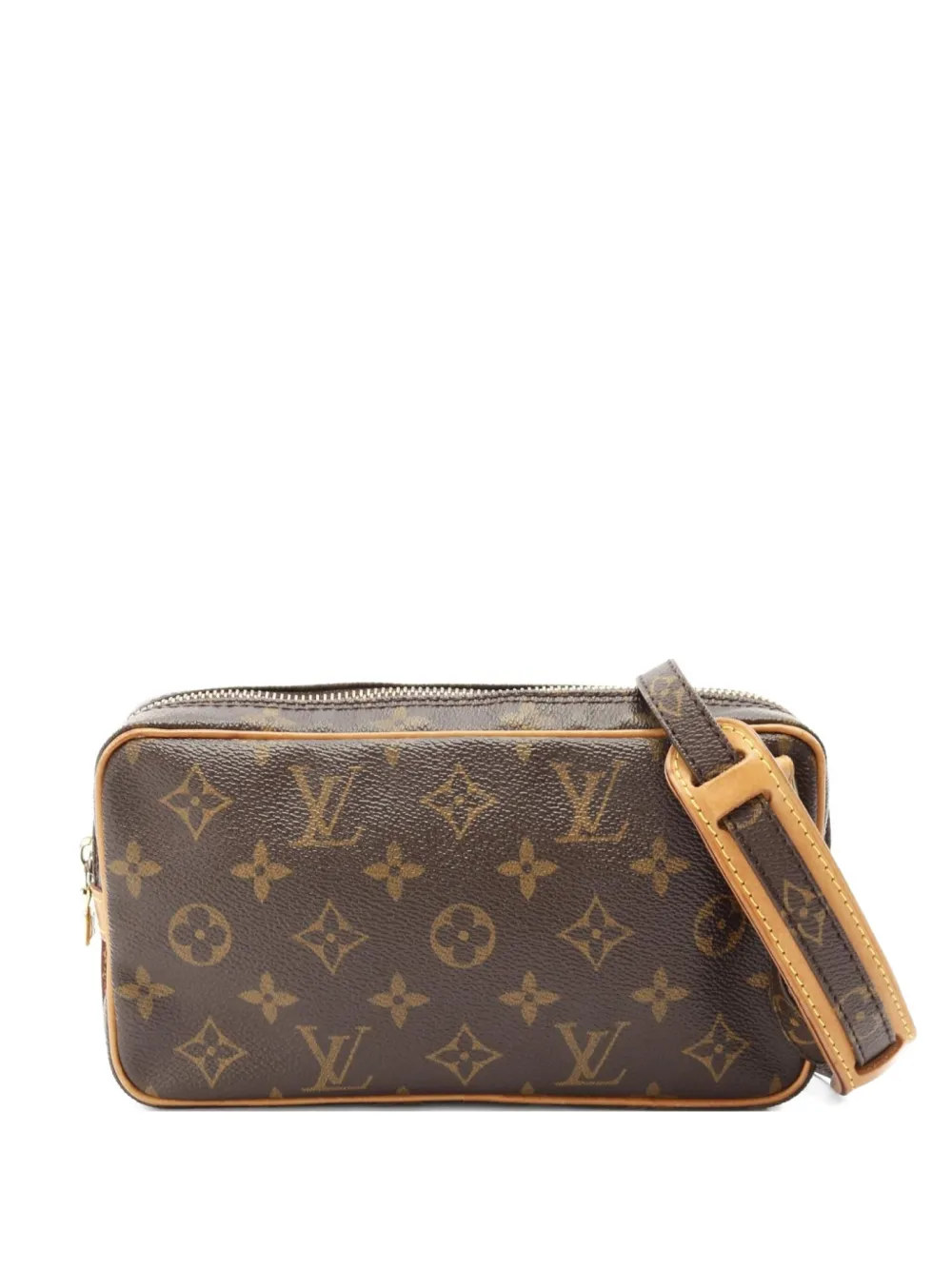 Louis Vuitton Pre-Owned 2002 マルリー バンドリエール モノグラム ショルダーバッグ - ブラウン Louis Vuitton Pre-Owned 2002 マルリー バンドリエール モノグラム ショルダーバッグ - ブラウン