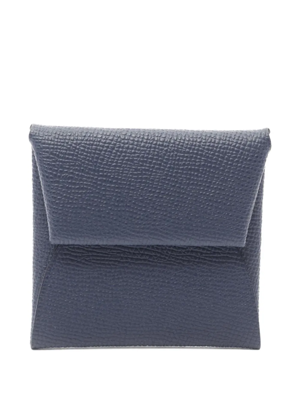 Hermès Pre-Owned 2024 Bastia coin purse - ブルー Hermès Pre-Owned 2024 Bastia coin purse - ブルー