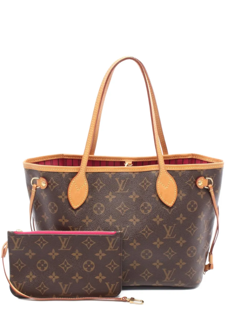 Louis Vuitton Pre-Owned 2016s ネヴァーフル PM ハンドバッグ - ブラウン Louis Vuitton Pre-Owned 2016s ネヴァーフル PM ハンドバッグ - ブラウン