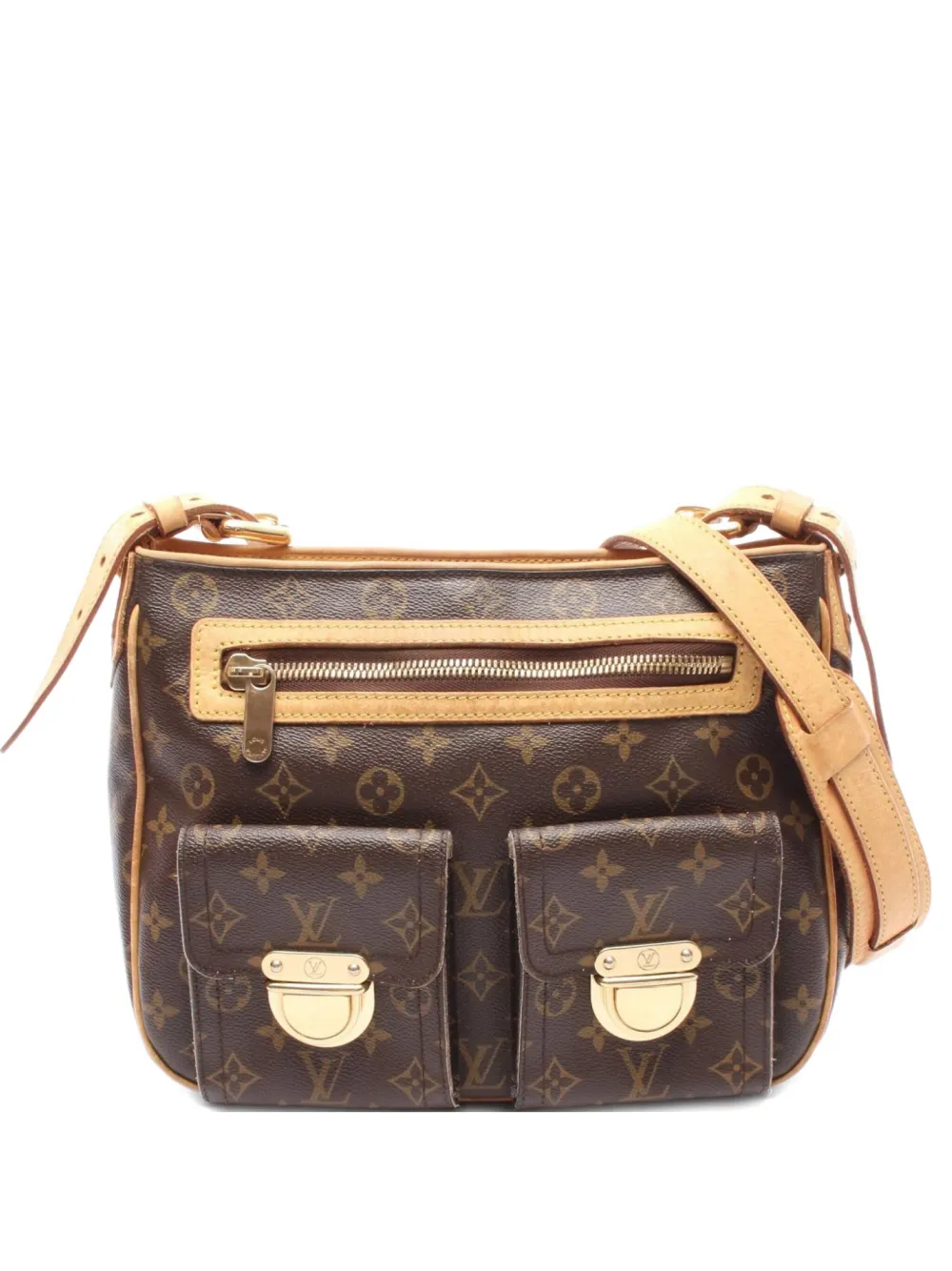 Louis Vuitton Pre-Owned 2005 ハドソン GM バッグ - ブラウン Louis Vuitton Pre-Owned 2005 ハドソン GM バッグ - ブラウン