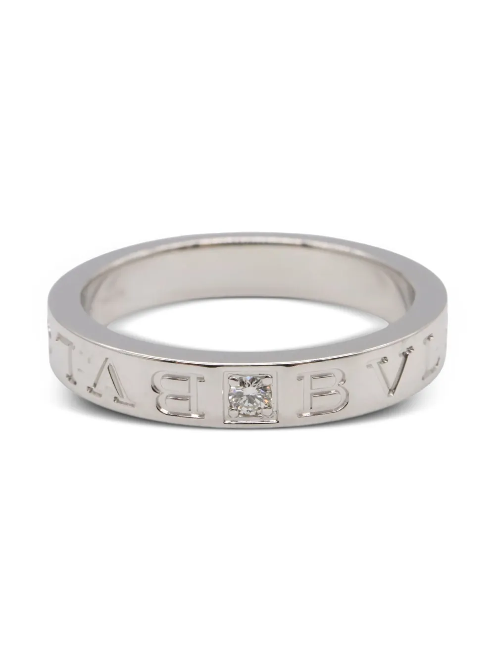 Bvlgari Pre-Owned 2010s 18kt white gold B.Zero1 ring | Silver | Image 1