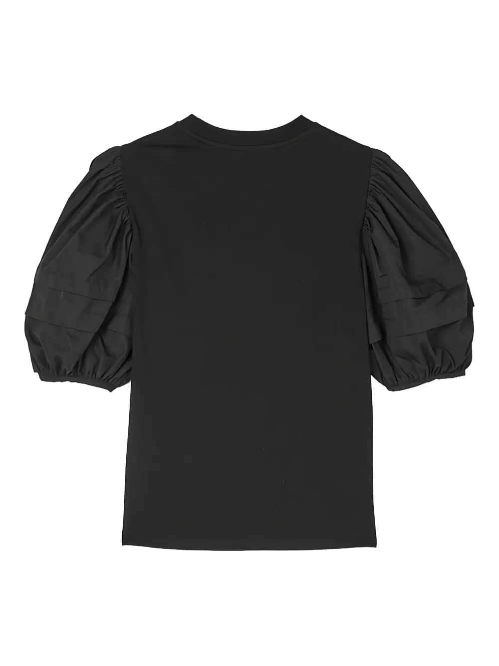 Cecilie Bahnsen puff-sleeve T-shirt Zwart