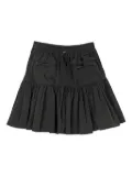 Cecilie Bahnsen Blair ruffled two-pocket mini skirt - Black
