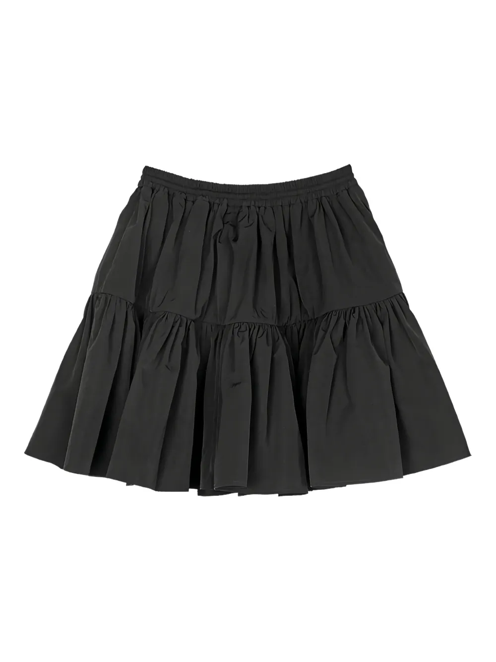 Cecilie Bahnsen Blair ruffled two-pocket mini skirt Zwart