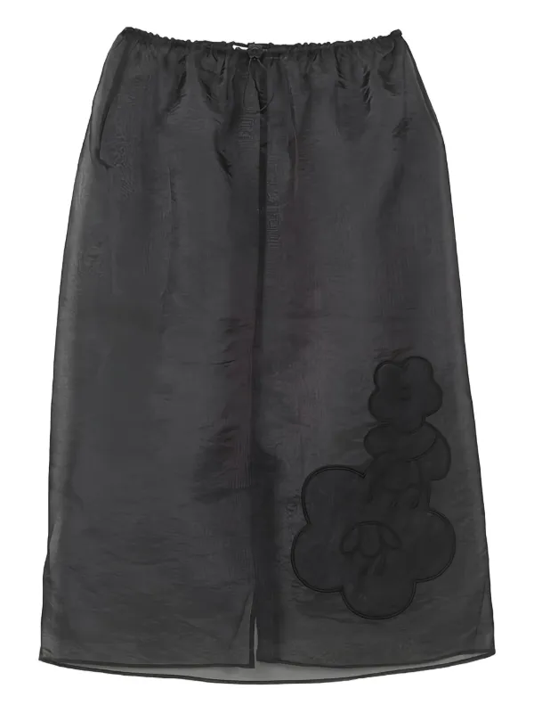 【Cecilie Bahnsen】BAMBI SKIRT BAMBI | SKIRT LIQUID MYRTIA BLUSH PINK