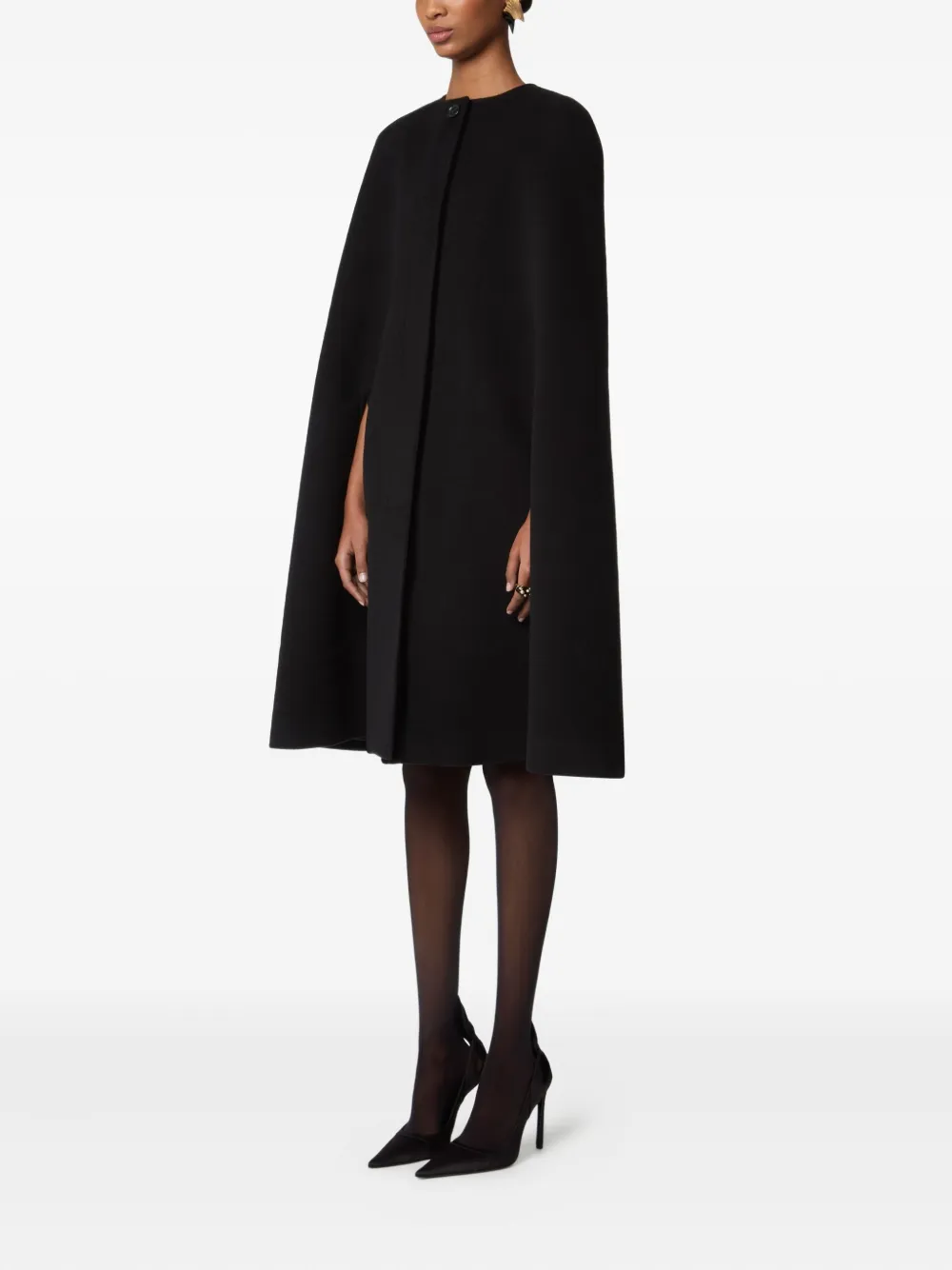 Nina Ricci Formele cape Zwart