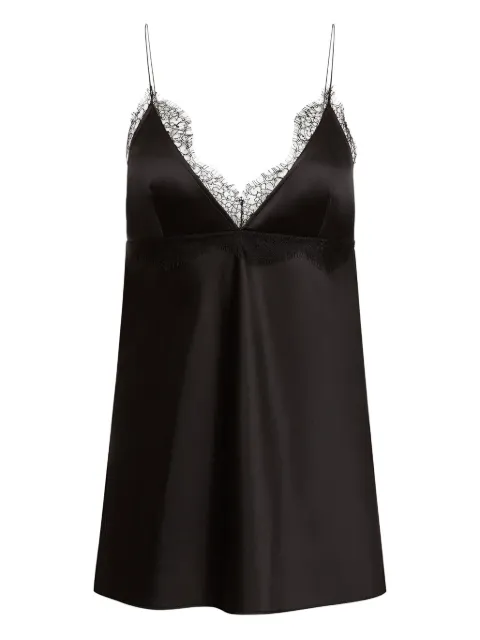 Nina Ricci lace-trimmed sleeveless top