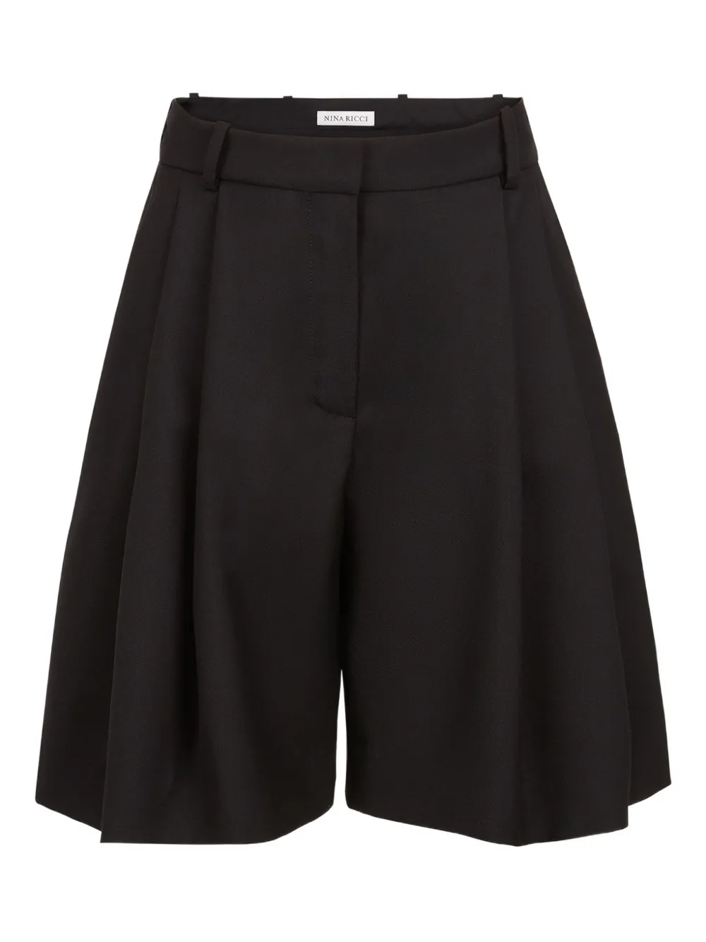 Nina Ricci High waist shorts Zwart