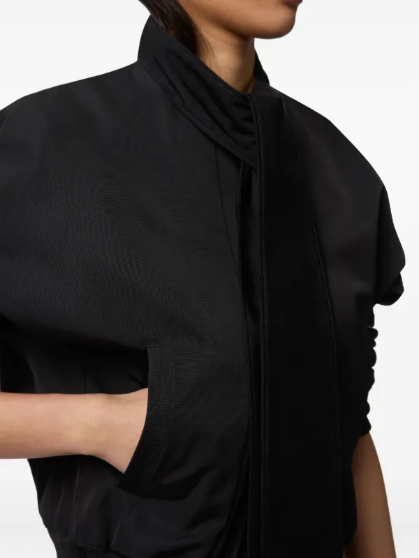 ニナリッチ ボンバージャケット Nina Ricci ボンバージャケット | ブラック | FARFETCH JP