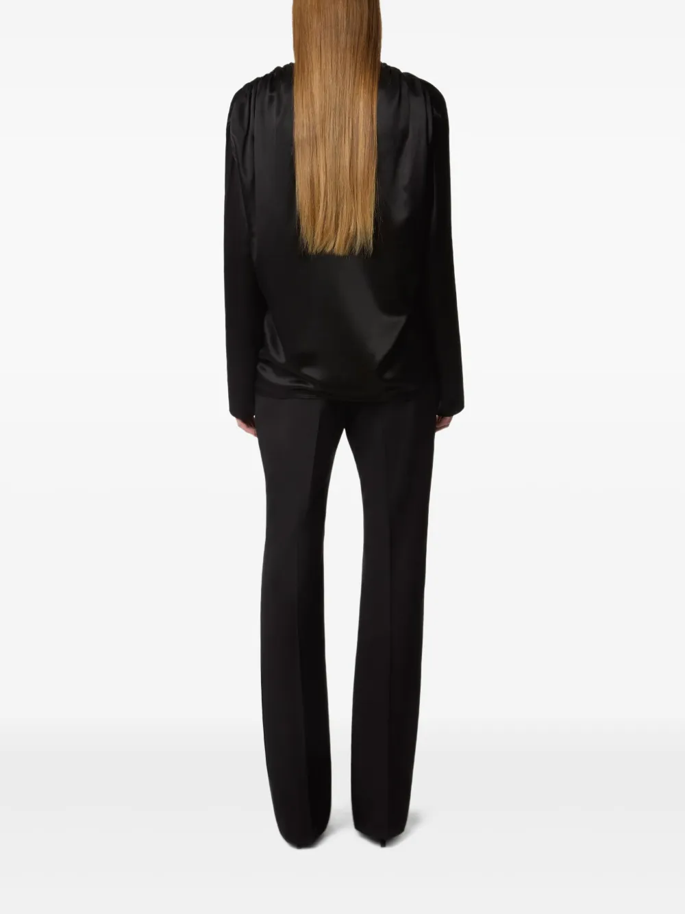 Nina Ricci Top met V-hals Zwart