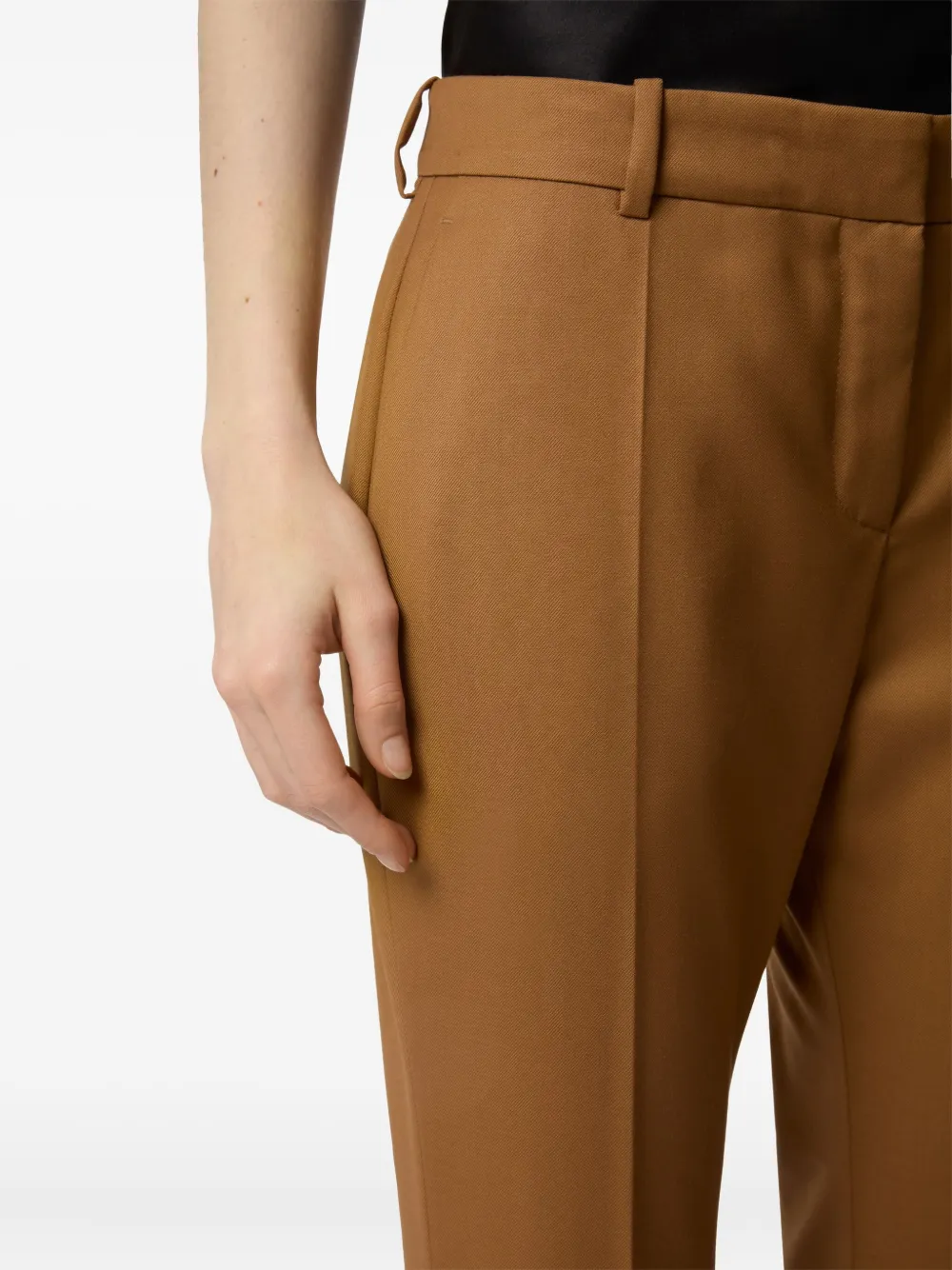 Nina Ricci Gabardine broek Bruin