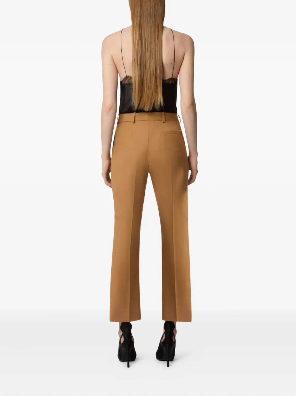 Nina Ricci Gabardine broek Bruin