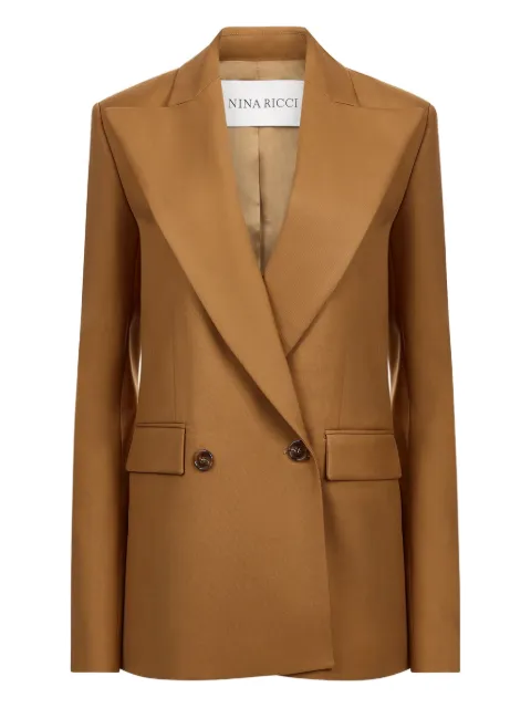 Nina Ricci chamarra con doble botonadura