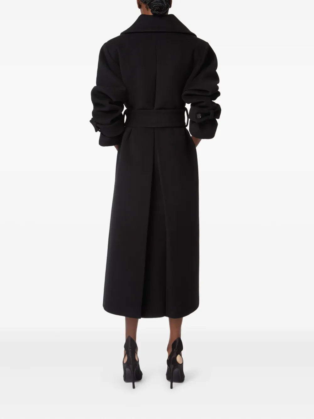 Nina Ricci Jas met fluwelen afwerking Zwart