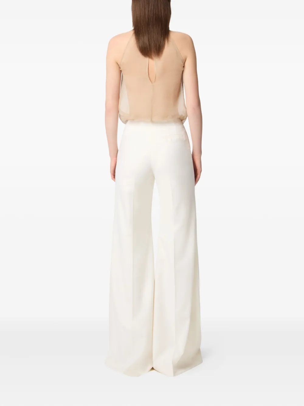 Nina Ricci Wollen broek Beige