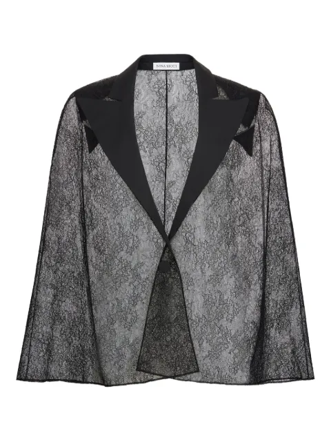 Nina Ricci blazer de encaje