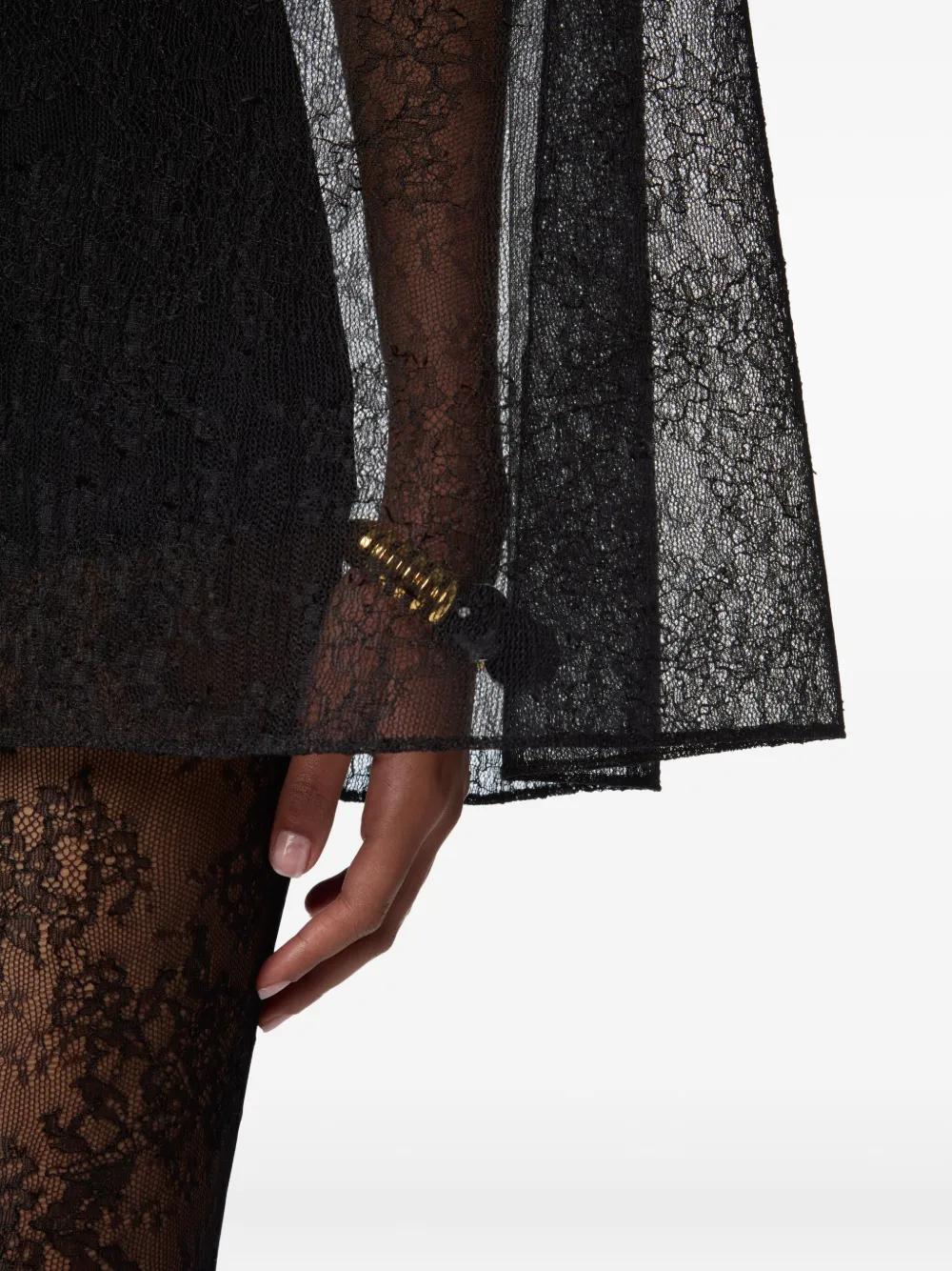 Nina Ricci Blazer met kant Zwart