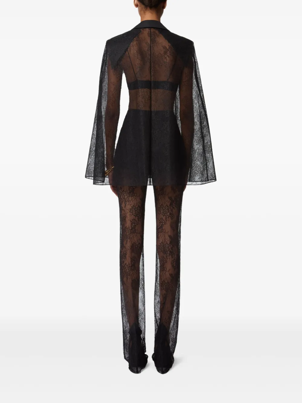 Nina Ricci Blazer met kant Zwart