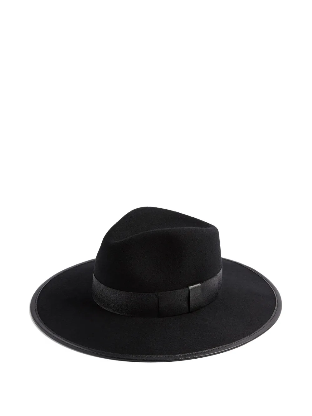 Nina Ricci Wool Fedora Hat In Black