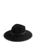 Nina Ricci wool fedora hat - Black